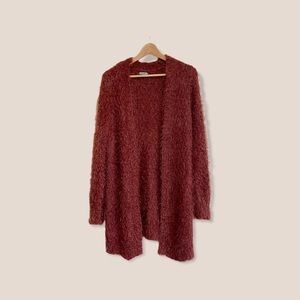 Faux Fur Fuzzy Cardigan